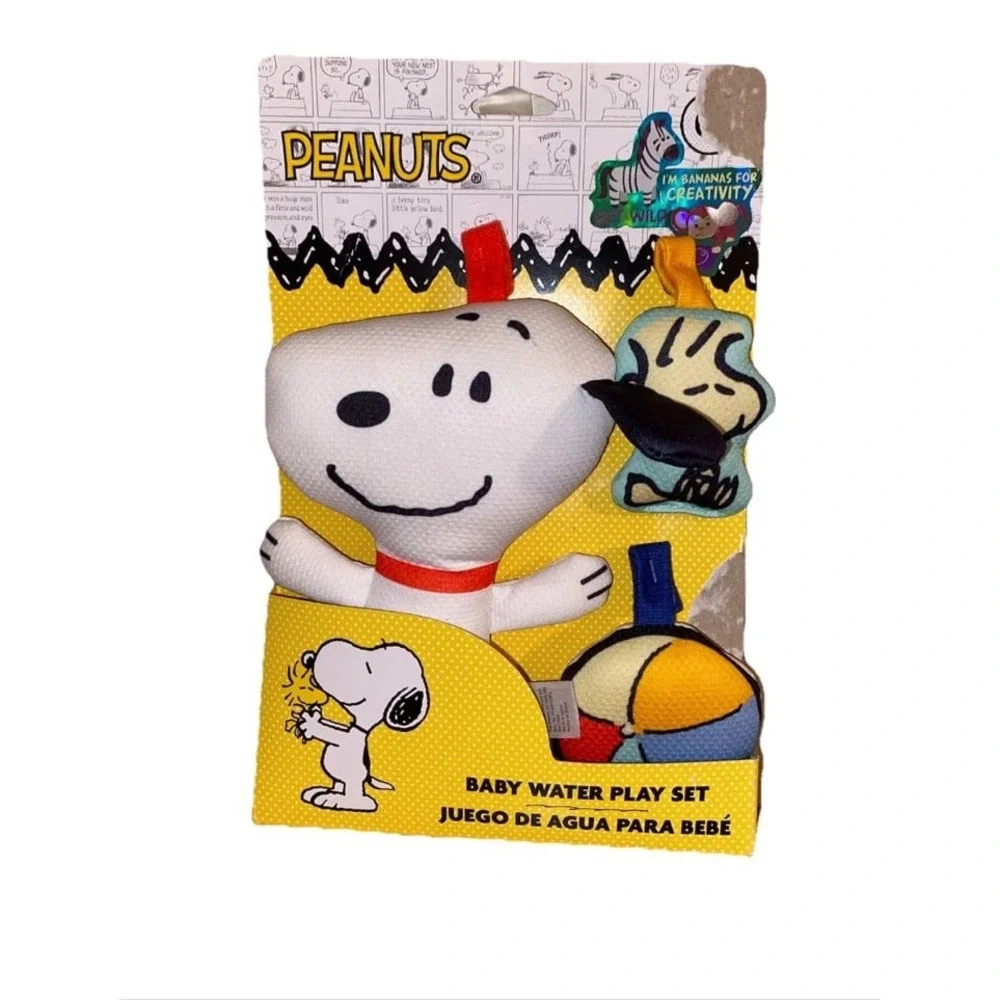 Peanuts Snoopy Baby Water Play Set Bath Pool Toy 0+ New